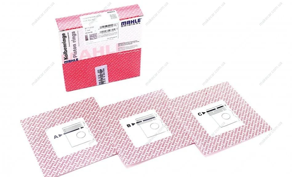 <strong>Комплект кілець на поршень MAHLE 029 55 N2 (фото 1)</strong>