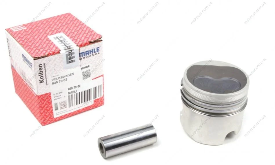 <strong>Поршень в комплекті на 1 циліндр, 2-й ремонт (+0,50) MAHLE 0297902 (фото 1)</strong>