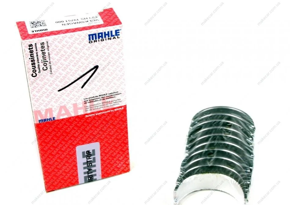 <strong>Вкладиші коренні VW Golf / AUDI A4/A6 (STD) MAHLE 029 HS 19761 000 (фото 1)</strong>