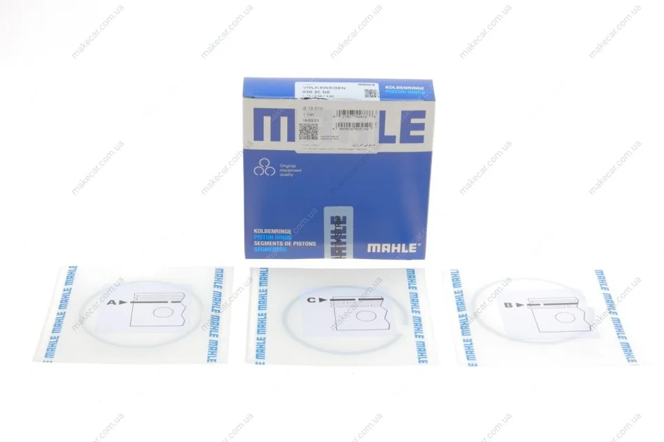 <strong>Комплект кілець на поршень MAHLE 030 20 N0 (фото 1)</strong>