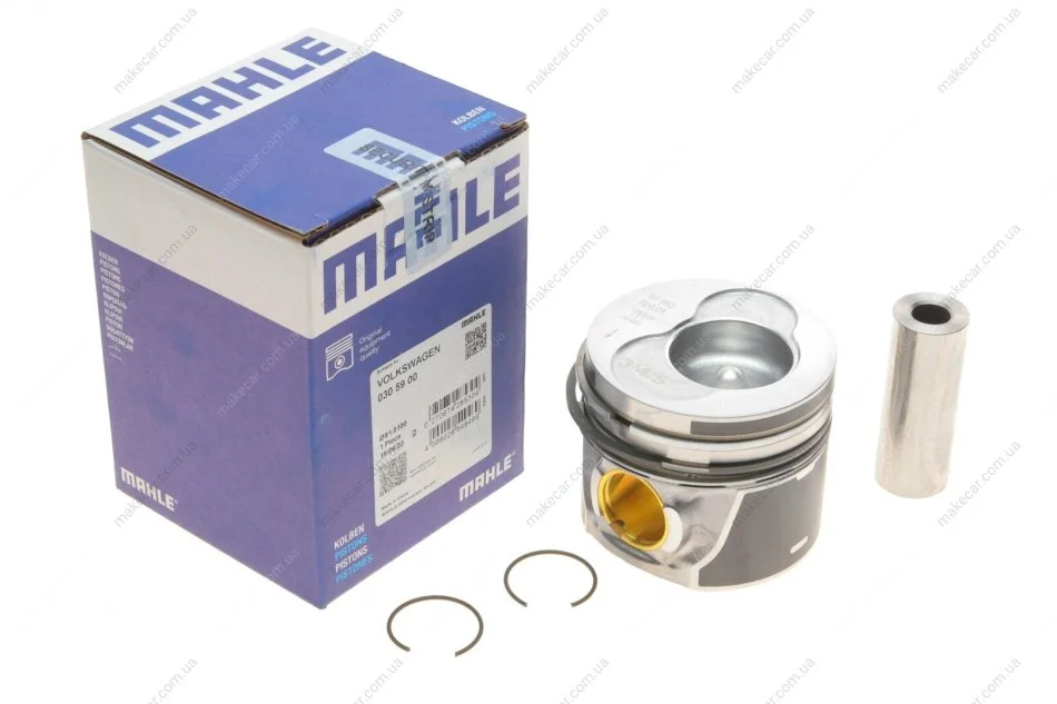 <strong>Поршень в комплекті на 1 циліндр, STD MAHLE 030 59 00 (фото 1)</strong>