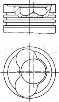 Поршень MAHLE / KNECHT 030 66 00 фото товара