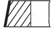 <strong>Комплект поршневих кілець AUDI "2 MAHLE 030 79 N0 (фото 1)</strong>