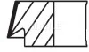 <strong>Комплект поршневих кілець AUDI "2 MAHLE 030 79 N0 (фото 2)</strong>