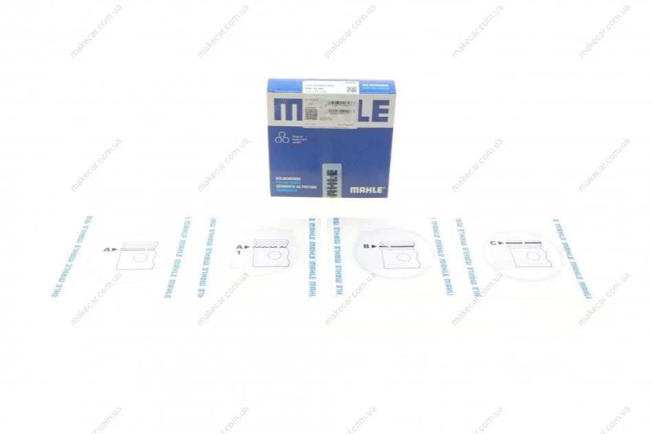 <strong>Комплект кілець на поршень MAHLE 03082N0 (фото 1)</strong>