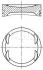 <strong>Поршень з кільцями VAG 76,51 1,6i 16V ATN/AUS/AZD (вир-во Mahle) MAHLE 030 99 00 (фото 1)</strong>