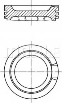 Поршень Mahle для Audi, Skoda, Volkswagen, Seat MAHLE 033 16 02 фото товару