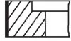 <strong>Комплект кілець на поршень MAHLE 034 74 N3 (фото 1)</strong>