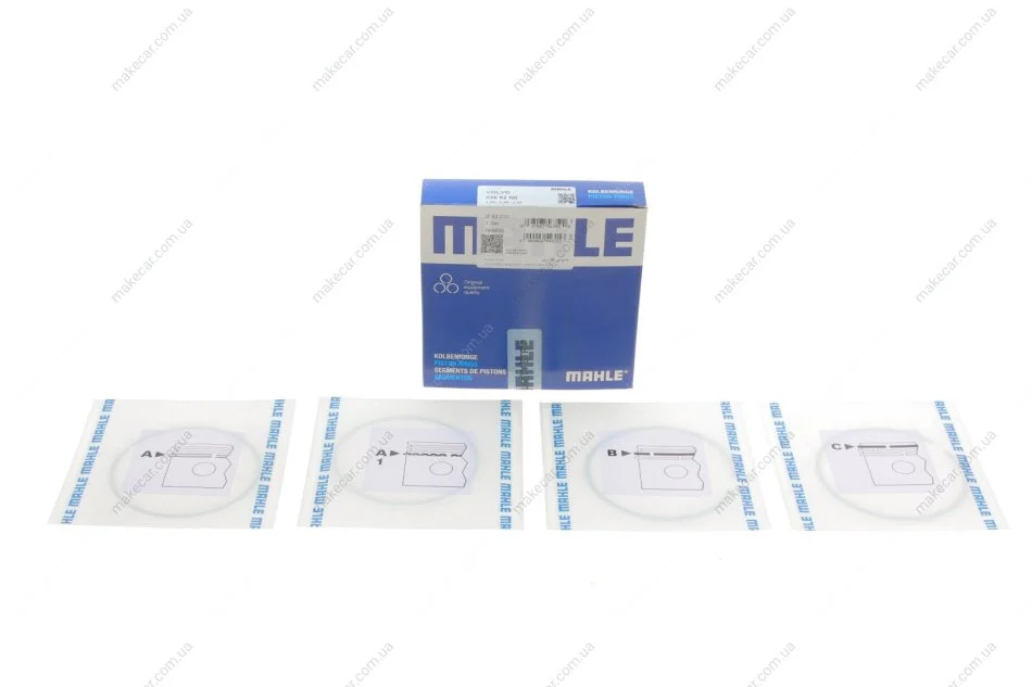 <strong>Комплект кілець на поршень MAHLE 03852N0 (фото 1)</strong>