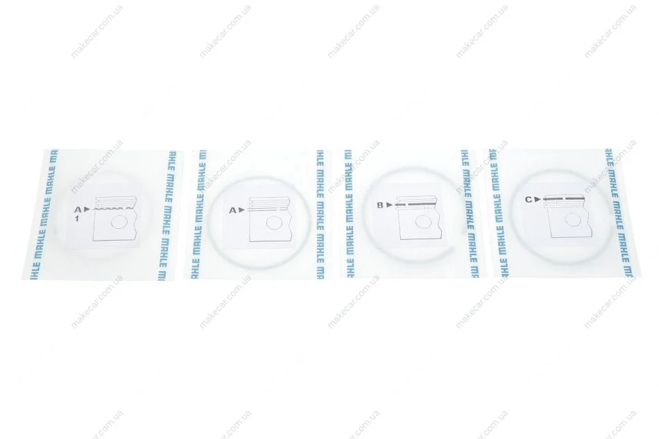 <strong>Комплект кілець на поршень MAHLE 039 91 N0 (фото 1)</strong>