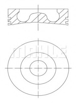 Поршень MAHLE / KNECHT 039 PI 00113 000 фото товара