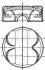 <strong>Поршень Mahle MAHLE 081PI00111001 (фото 1)</strong>