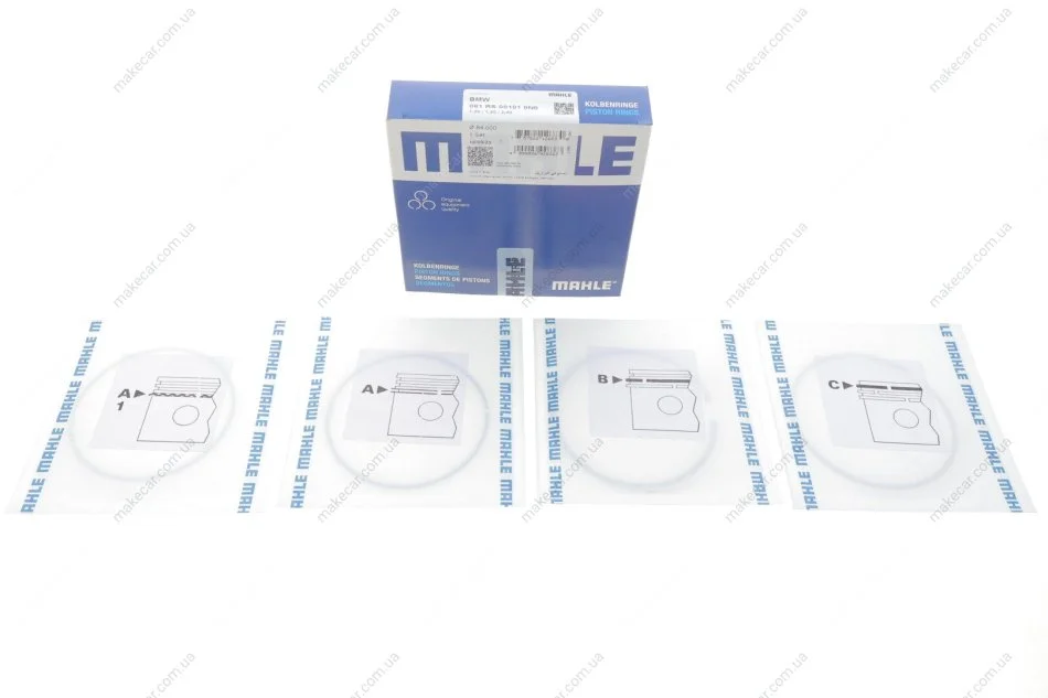 <strong>Комплект кілець на поршень MAHLE 081 RS 00101 0N0 (фото 1)</strong>