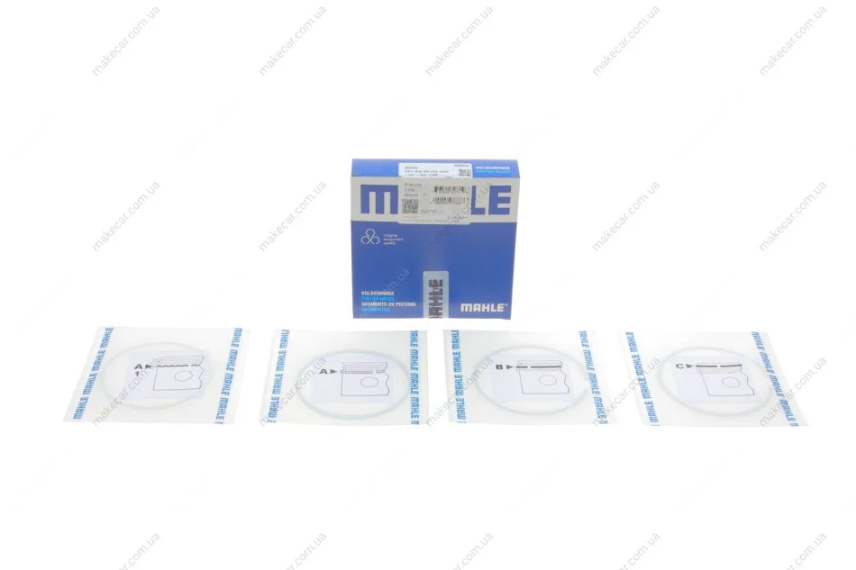 <strong>Кільця поршневі MAHLE 081 RS 00108 0N0 (фото 1)</strong>
