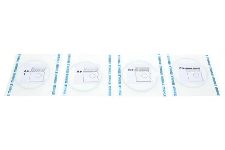 Кільця поршневі для BMW MAHLE 081 RS 00111 0N0 фото товару