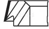 <strong>Кольца поршневые (1cyl) KOMPRESSOREN D 78.00 (2.5/2.5/4) MAHLE 145 72 N0 (фото 1)</strong>