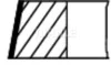 <strong>Кільця поршневі (1cyl) MAN D2866 128.00(3.5/3/5) MAHLE 228 90 N0 (фото 2)</strong>