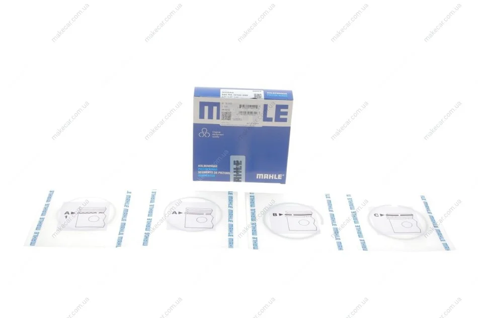 <strong>Комплект кілець на поршень MAHLE 640RS101020N0 (фото 1)</strong>