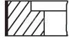 <strong>Кільця поршневі,комплект MAHLE 681RS001050N0 (фото 2)</strong>