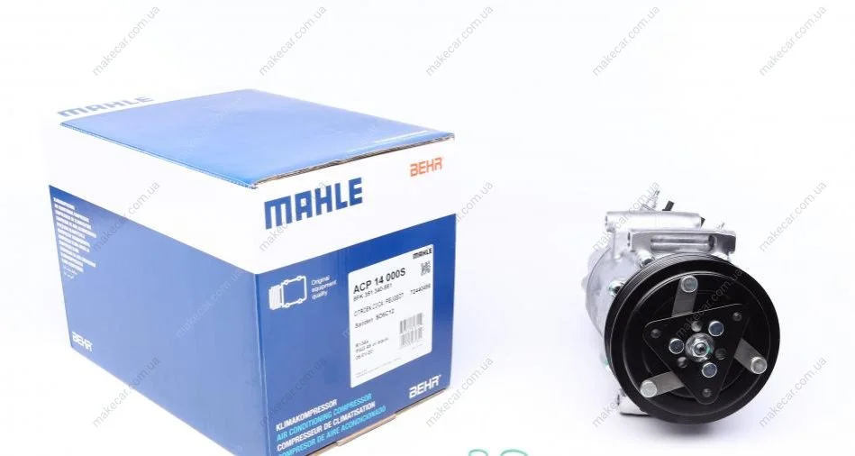 <strong>Компресор кондиціонера BERLINGO/PARTNER 1.6 08- MAHLE ACP 14 000S (фото 1)</strong>