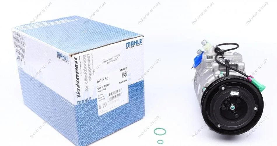 <strong>Компресор кондиціонера PASSAT/A4/A6/A8 1.6-4.2 94-05 (7SBU16C) MAHLE ACP 55 000S (фото 1)</strong>