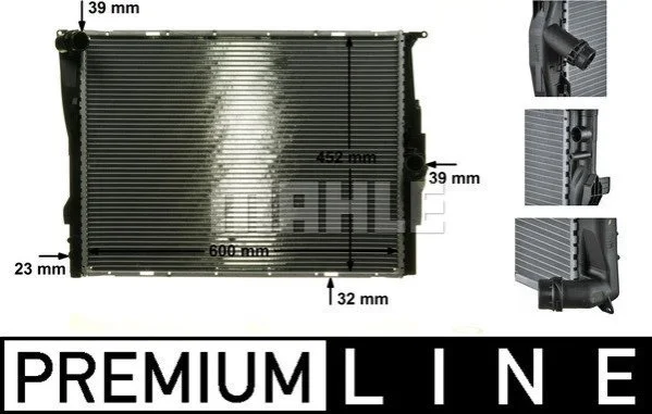 <strong>Радіатор охолодження MAHLE CR 1090 000P (фото 1)</strong>