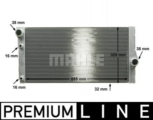 <strong>Радіатор охолодження двигуна F01/F02/F03/F04 MAHLE CR 1147 000P (фото 1)</strong>