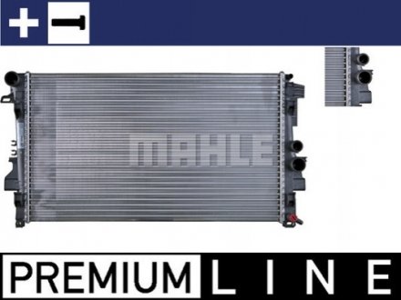 Радиатор охлаждения двигателя MAHLE / KNECHT CR 608 000P