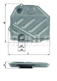 (MAHLE) MAHLE / KNECHT HX48 фото товару