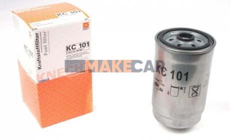 Фільтр паливний Hyundai Accent 1.5CRDI 02-06/Santa MAHLE / KNECHT KC101 (фото 1)