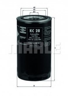 Фильтр топливный MAHLE / KNECHT KC28 (фото 1)