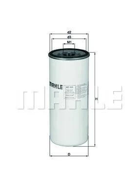 <strong>Паливний фільтр MAHLE KC 300 (фото 1)</strong>