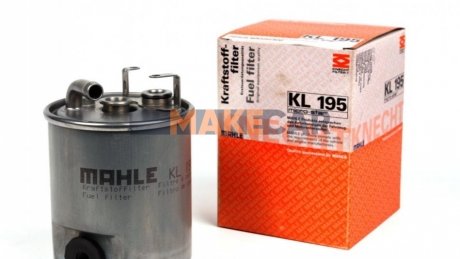 Фільтр паливний MB Sprinter 2.7CDI 00- MAHLE / KNECHT KL 195 (фото 1)