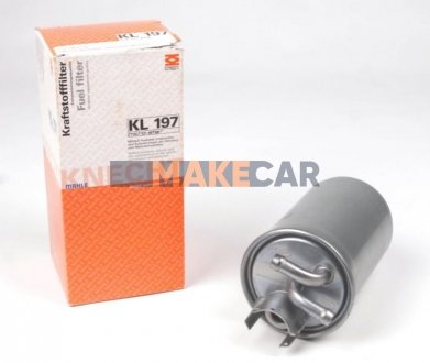 Фільтр паливний Audi A2 1.2/1.4TDI 00-05 MAHLE / KNECHT KL197