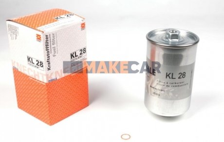 Фильтр топливный Audi B4 >94/A6 2.0 94>97 (бензин) KNECHT MAHLE / KNECHT KL28