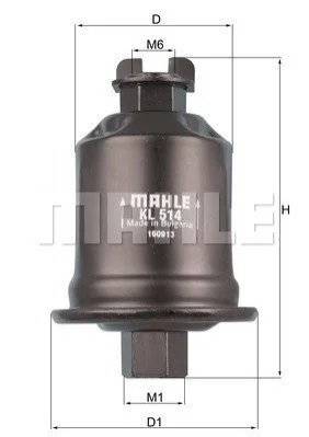 <strong>Фильтр топливный MAHLE KL514 (фото 1)</strong>