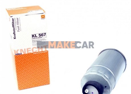 Фільтр паливний Opel Combo/Fiat Ducato 11-/Fiat Do MAHLE / KNECHT KL567 (фото 1)