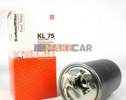 Фільтр паливний VW T4 1.9-2.5TDI MAHLE / KNECHT KL75