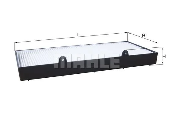 <strong>Фильтр салона MAHLE LA1400 (фото 1)</strong>
