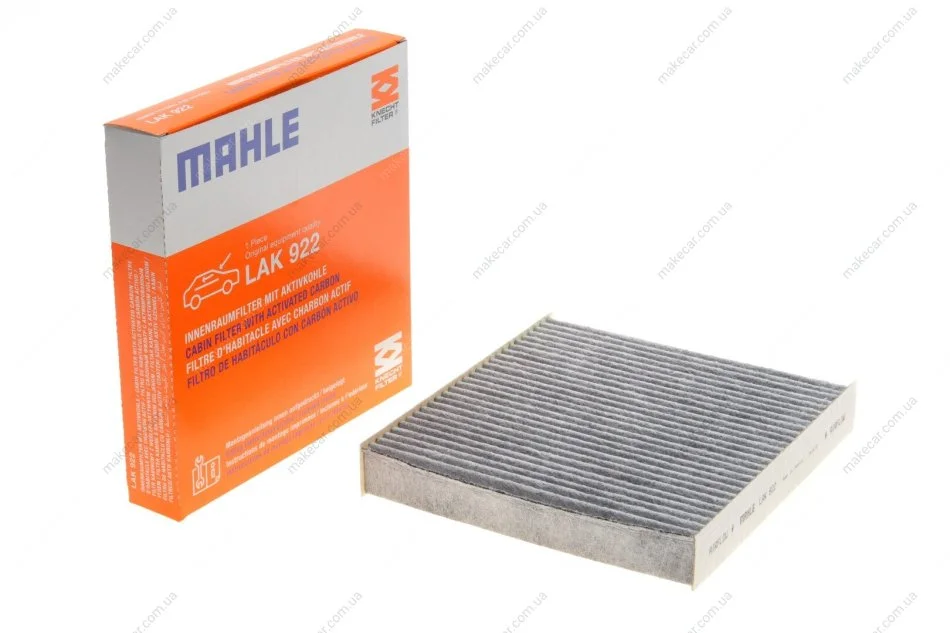 <strong>Фільтр, повітря у внутрішній простір MAHLE LAK922 (фото 1)</strong>