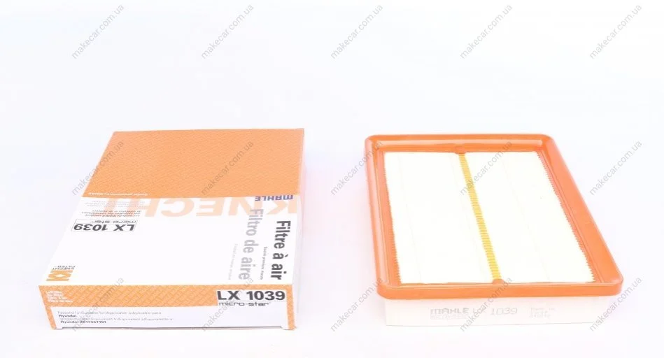 <strong>Повітряний фільтр MAHLE LX1039 (фото 1)</strong>