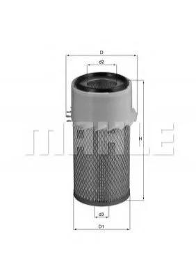 <strong>Повітряний фільтр MAHLE LX16 (фото 1)</strong>