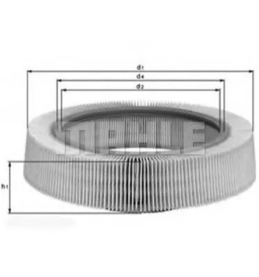 <strong>Фильтр воздушный MAHLE LX235 (фото 1)</strong>