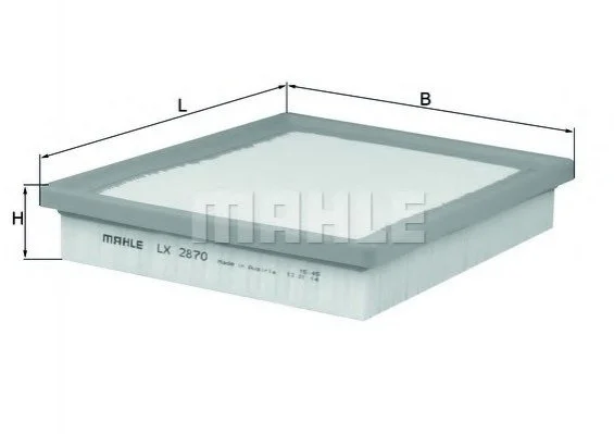 <strong>Повітряний фільтр MAHLE LX2870 (фото 1)</strong>
