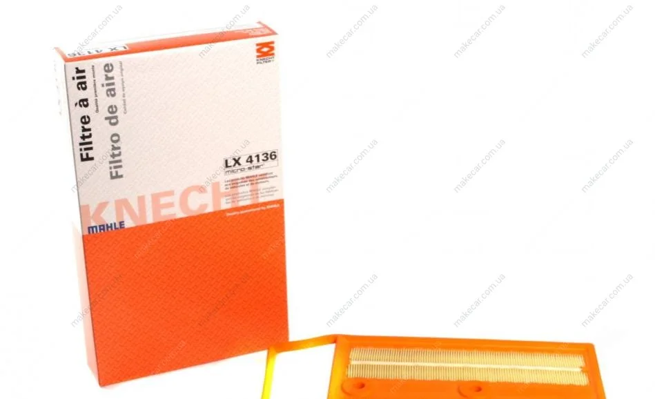 <strong>Повітряний фільтр MAHLE LX4136 (фото 1)</strong>