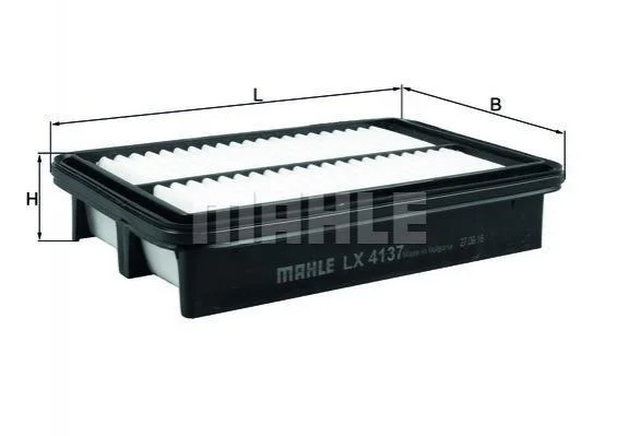 <strong>Фильтр воздушный Mahle MAHLE LX4137 (фото 1)</strong>
