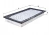 <strong>Повітряний фільтр MAHLE LX4423 (фото 1)</strong>