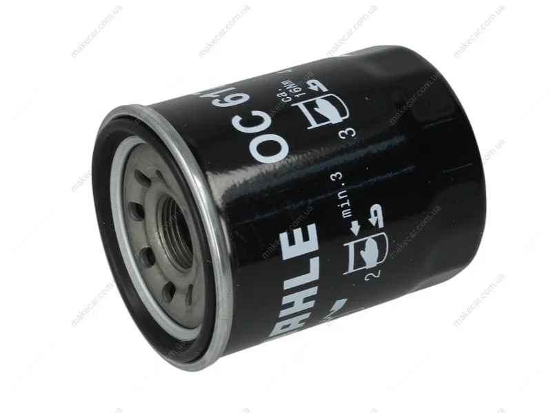 <strong>Фильтр масляный Mahle MAHLE OC617 (фото 1)</strong>