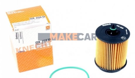 Фильтрующий элемент масляного фильтра Opel MAHLE / KNECHT OX 258D (фото 1)