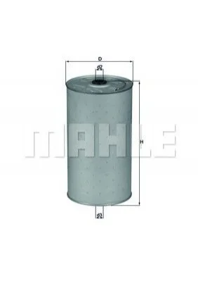 <strong>Масляный фильтр MAHLE OX30D (фото 1)</strong>